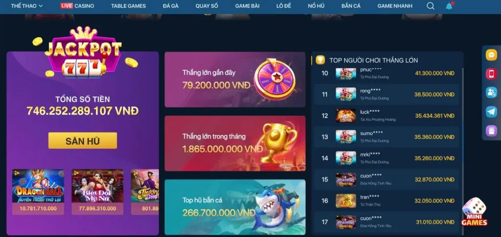 Ưu đãi hoàn trả hàng ngày 58win